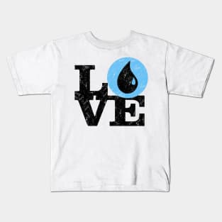 Love Blue Mana Magic The Gathering Kids T-Shirt